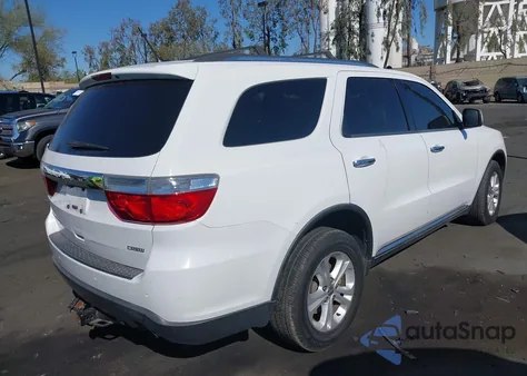 2013 Dodge Durango Crew z USA, uszkodzony, nr VIN 1C4SDHDT8DC527594